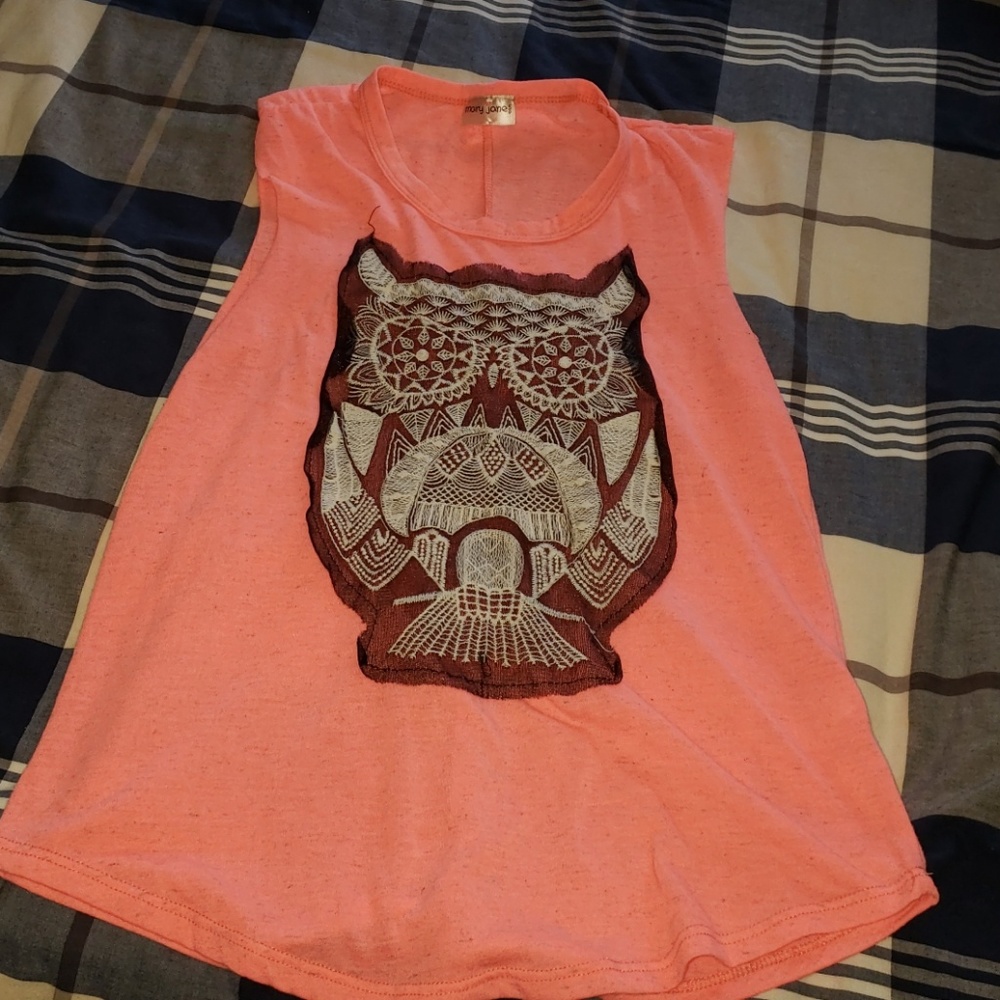 Owl tank top